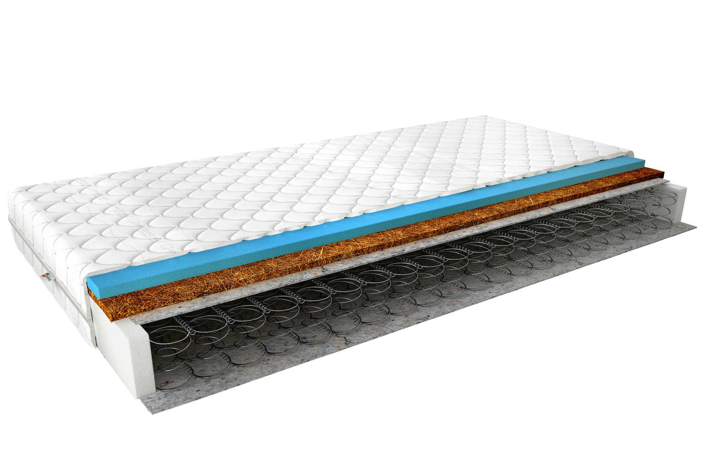 Spring Mattress Lewes 18 | size: Length: 200cm, Width: 140cm | image: 0 | variant: 1014099