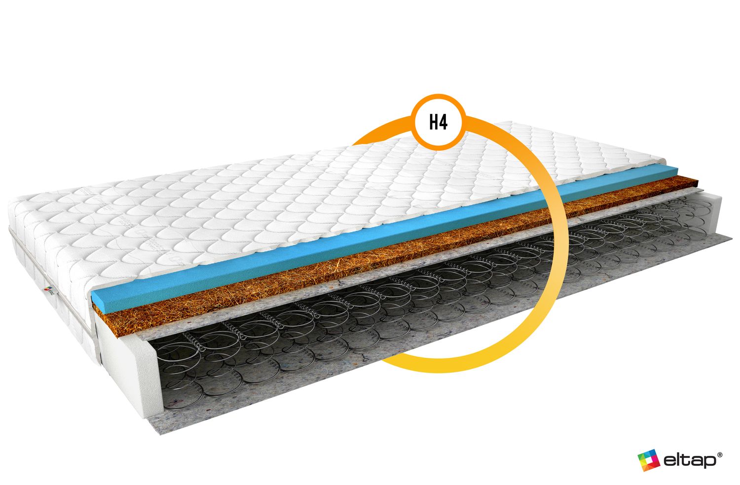 Spring Mattress Ola 18 | size: Length: 200cm, Width: 140cm | image: 1 | variant: 1013119