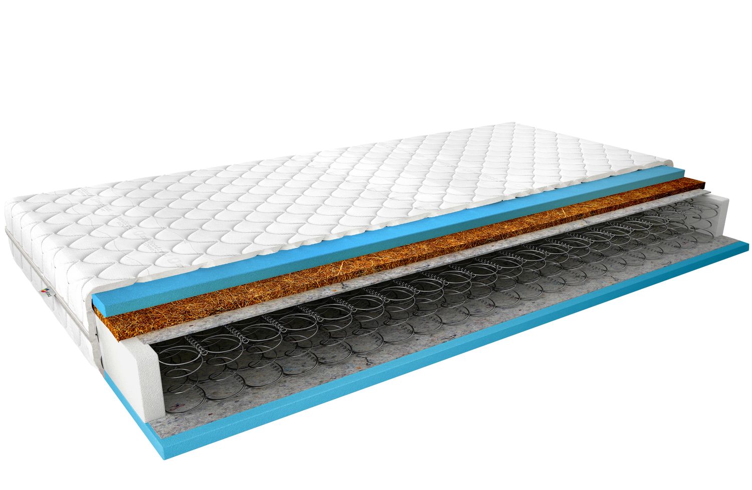 Spring Mattress Oslo 14 | size: Length: 200cm, Width: 90cm | image: 1 | variant: 1013185