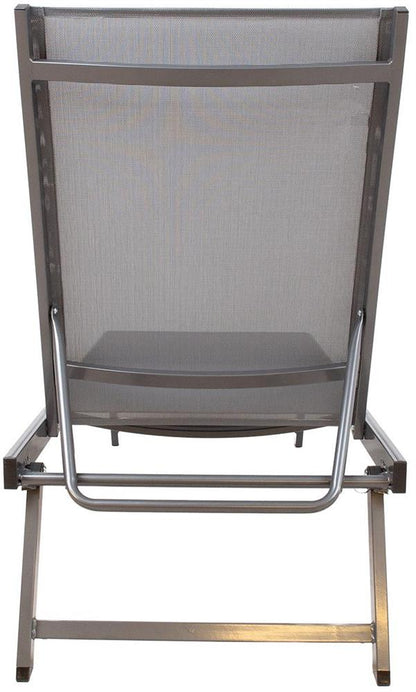 Sun Lounger Ario 1 | size: Length: 190cm, Width: 60cm, Height: 96cm | color: Gray | image: 5 | variant: 1017726