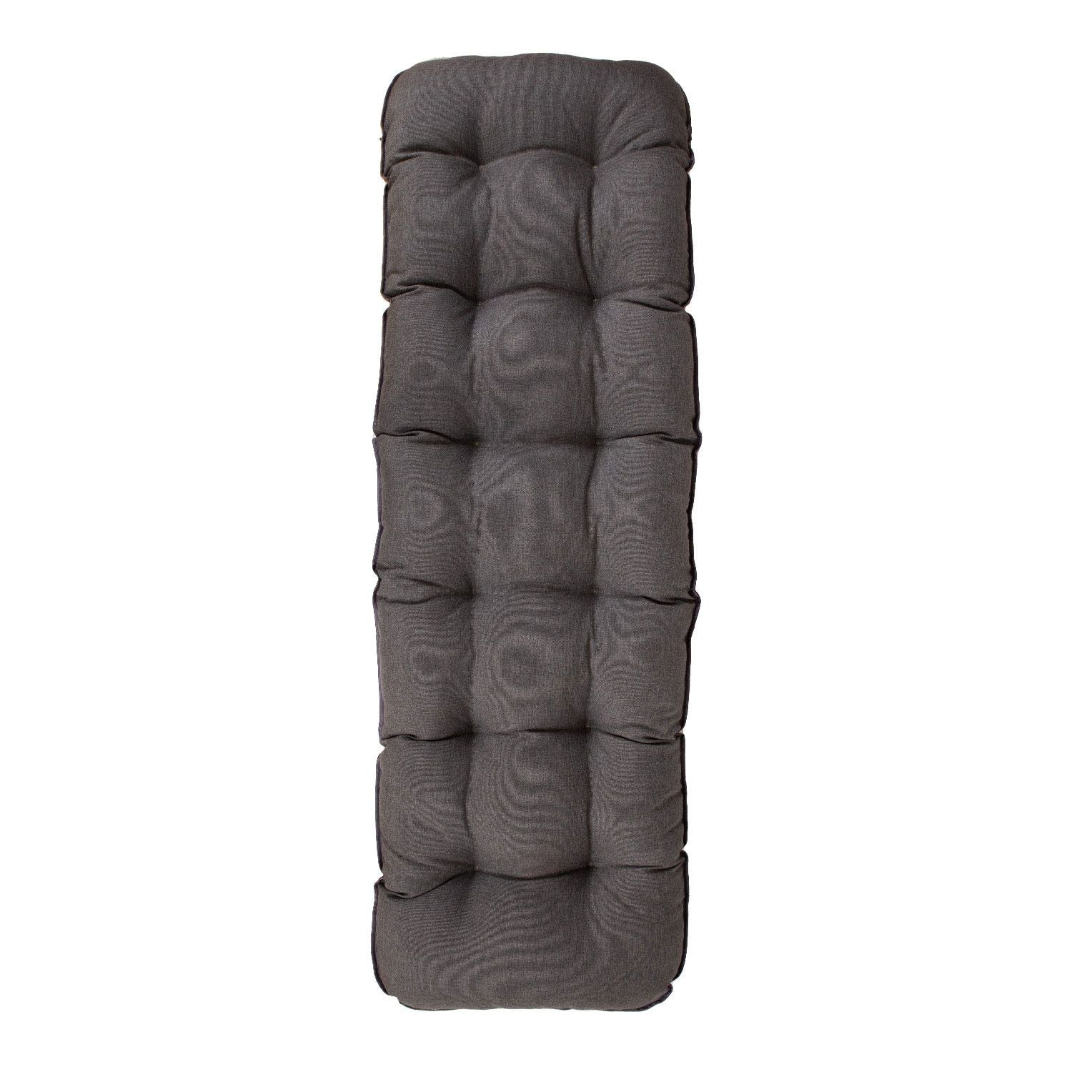 Sun Lounger Baden-baden 2 | size: Length: 165cm, Width: 57cm, Height: 100cm | color: Gray | image: 1 | variant: 1002837