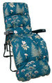 Sun Lounger Baden-baden 2 | size: Length: 165cm, Width: 57cm, Height: 100cm | color: Multicolor/Blue | image: 0 | variant: 1002835