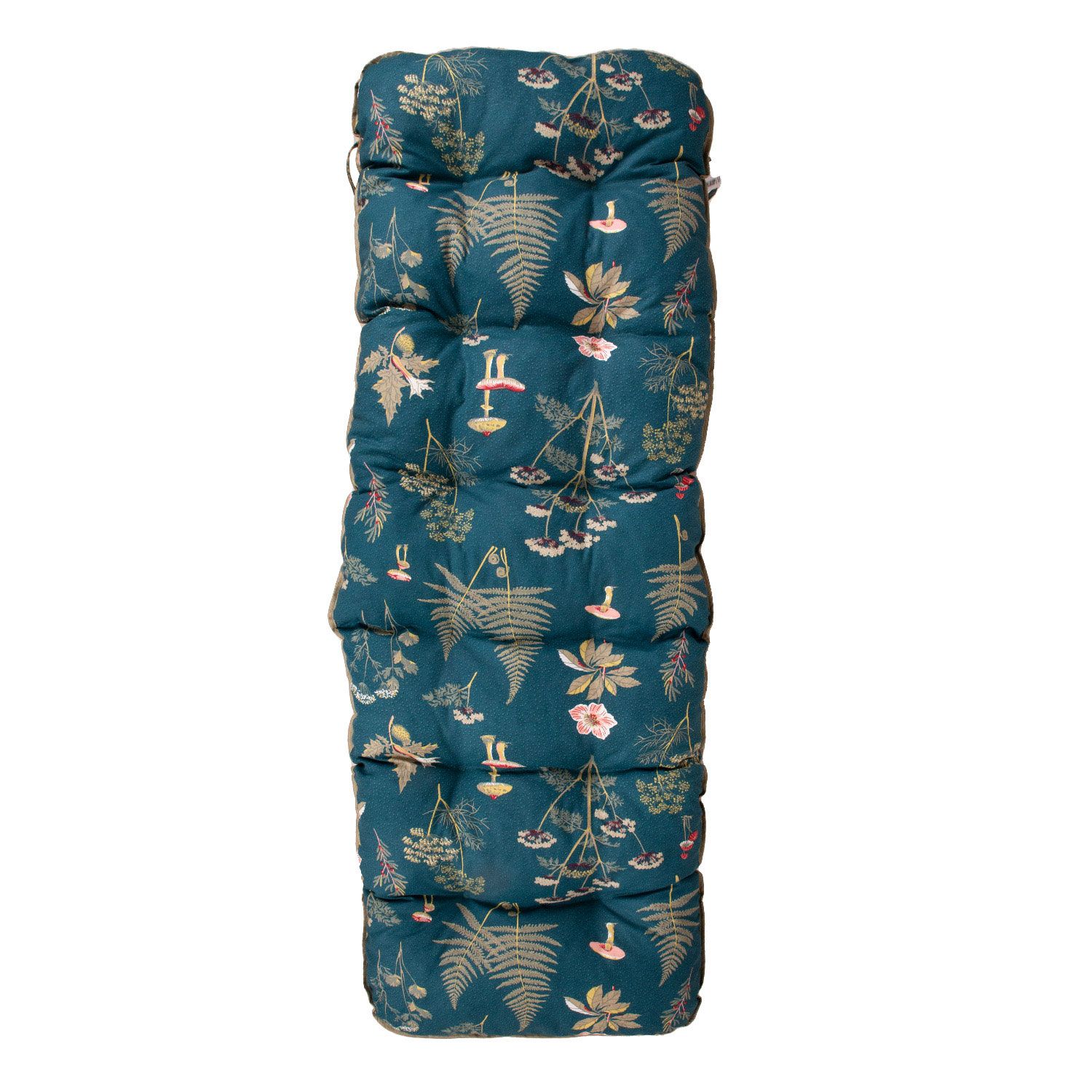 Sun Lounger Baden-baden 2 | size: Length: 165cm, Width: 57cm, Height: 100cm | color: Multicolor/Blue | image: 1 | variant: 1002835