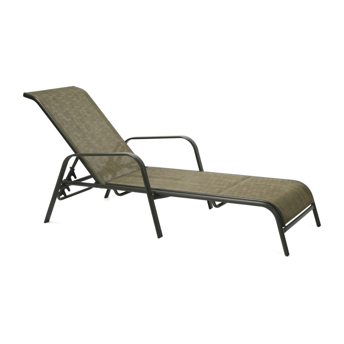 Sun Lounger Dublin | size: Length: 161cm, Width: 66.5cm, Height: 100cm | color: Brown | image: 1 | variant: 1002854