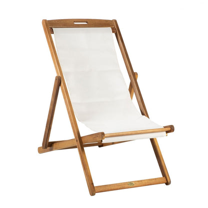 Sun Lounger Finlay 1 | size: Length: 108cm, Width: 65.5cm, Height: 105cm | color: White | image: 1 | variant: 1011653