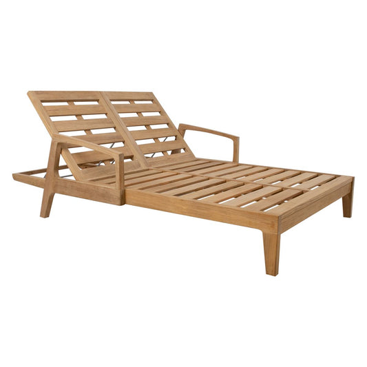 Sun Lounger Fredrikstad | size: Length: 210cm, Width: 138cm, Height: 33cm | color: Natural | image: 1 | variant: 1005157