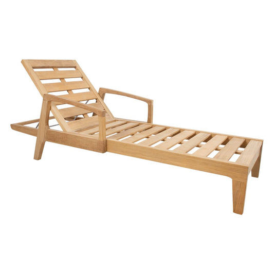 Sun Lounger Maldive 1 | size: Length: 210cm, Width: 73cm, Height: 33cm | color: Natural | image: 1 | variant: 1011651