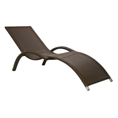 Sun Lounger Meridian | size: Length: 180cm, Width: 75cm, Height: 73cm | color: Brown | image: 1 | variant: 1002858