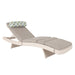 Sun Lounger Stella | size: Length: 200cm, Width: 65.5cm, Height: 33cm | color: White | image: 1 | variant: 1002860