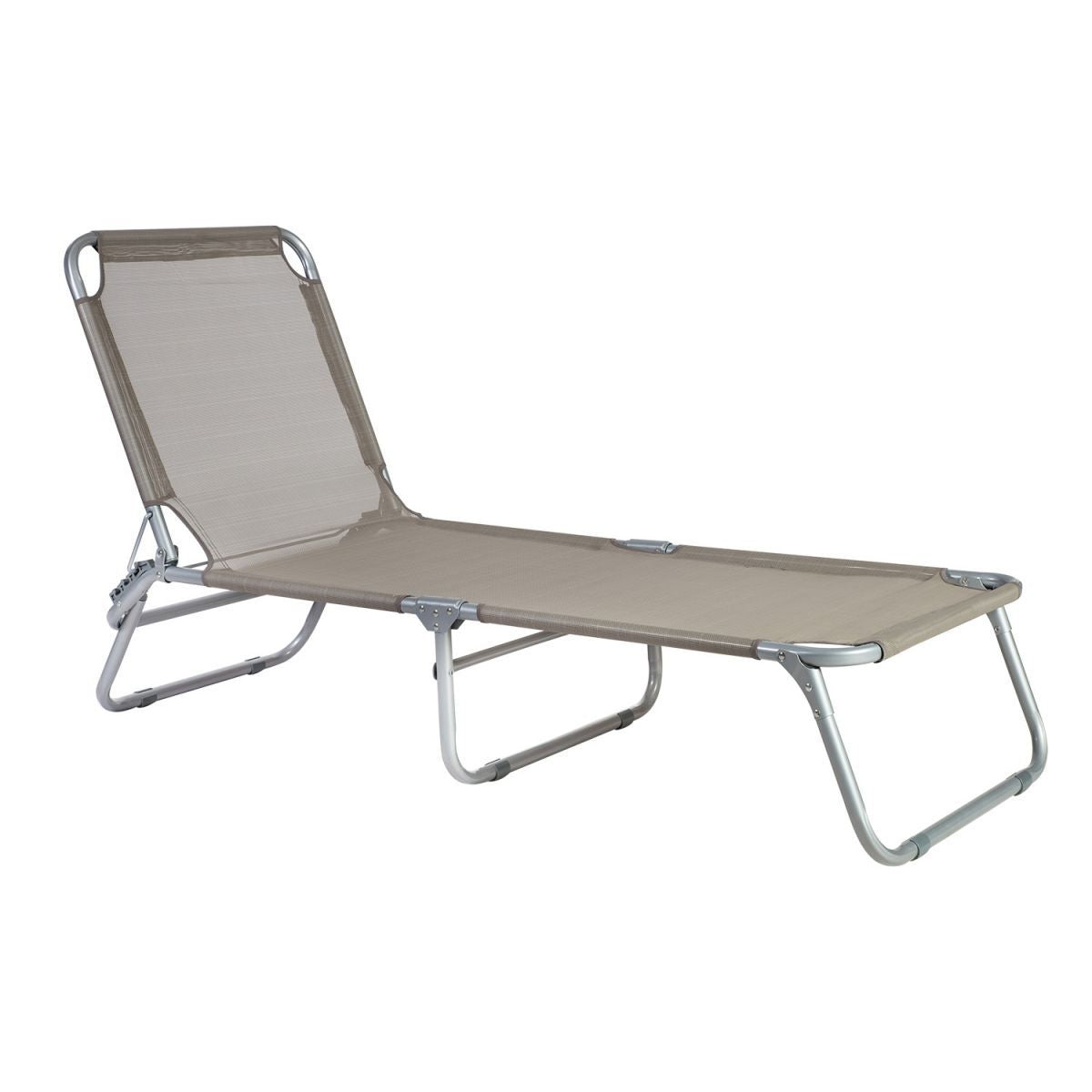 Sun Lounger Trip | size: Length: 191cm, Width: 57cm, Height: 28cm | color: Gray | image: 1 | variant: 1010601