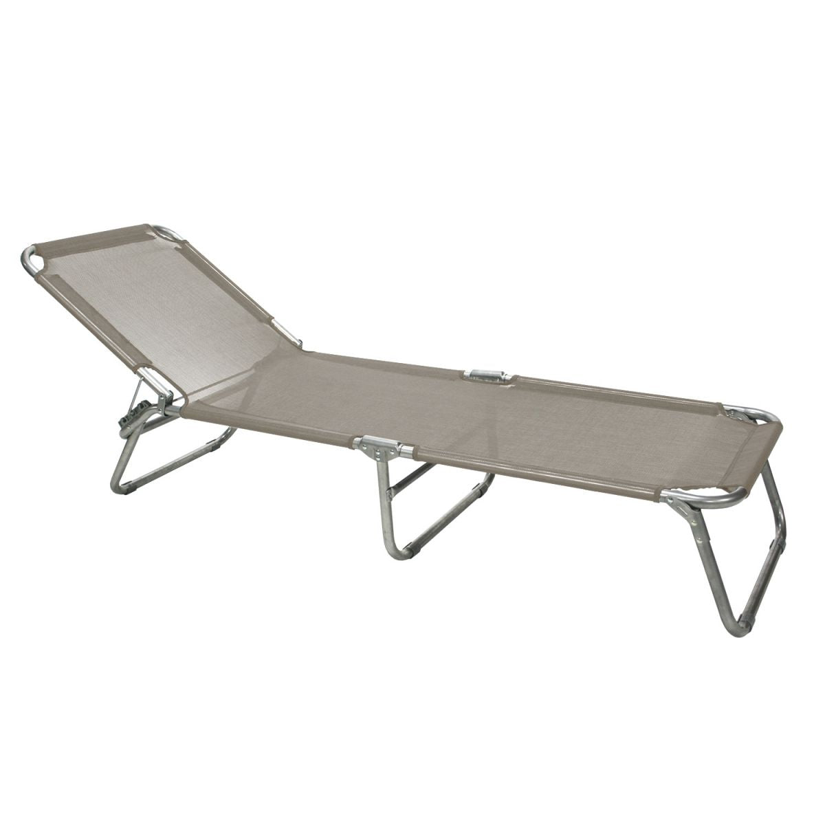 Sun Lounger Trip | size: Length: 191cm, Width: 57cm, Height: 28cm | color: Gray | image: 2 | variant: 1010601