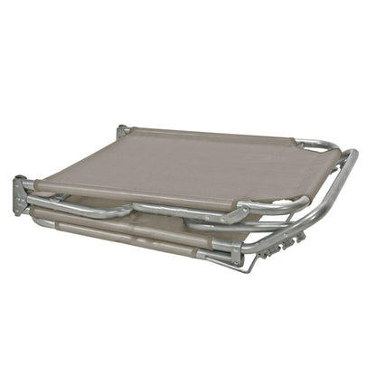 Sun Lounger Trip | size: Length: 191cm, Width: 57cm, Height: 28cm | color: Gray | image: 3 | variant: 1010601