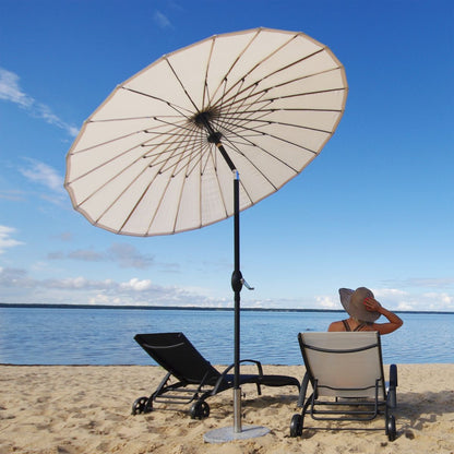 Sunshade Shanghai | size: Diameter: 2cm | color: Beige | image: 2 | variant: 1002929