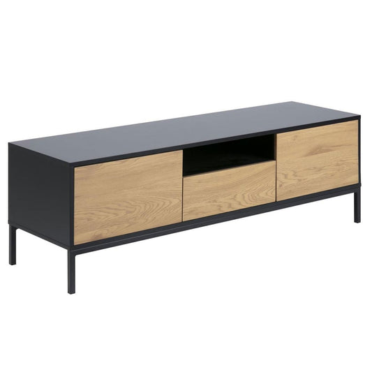 TV Table Aberystwyth | size: Length: 40cm, Width: 140cm, Height: 45cm | color: Black | image: 1 | variant: 1005045