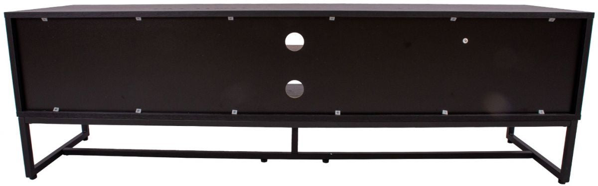 TV Table Amsterdam | size: Length: 40cm, Width: 160cm, Height: 50cm | color: Black/Oak | image: 8 | variant: 1012410