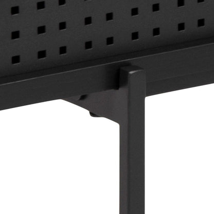 TV Table Angus | size: Length: 40cm, Width: 140cm, Height: 44.5cm | color: Black | image: 7 | variant: 1012140