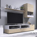 TV Table Aspen | size: Length: 39cm, Width: 175cm, Height: 180cm | color: White | image: 1 | variant: 1003111