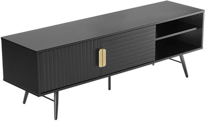 TV Table East Vatican | size: Length: 40cm, Width: 150cm, Height: 50cm | color: Black | image: 2 | variant: 1006171