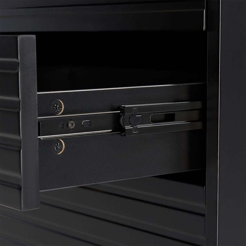 TV Table East Vatican | size: Length: 40cm, Width: 150cm, Height: 50cm | color: Black | image: 9 | variant: 1006171