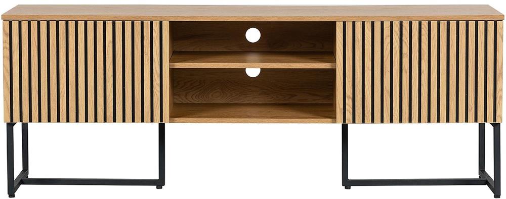 TV Table Hampton | size: Length: 40cm, Width: 160cm, Height: 60cm | color: Oak | image: 4 | variant: 1017693