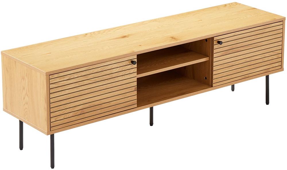 TV Table Line 1 | size: Length: 40cm, Width: 150cm, Height: 50cm | color: Oak | image: 2 | variant: 1017696
