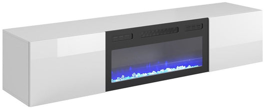 TV Table Livo Rtv 4 | size: Length: 38cm, Width: 180cm, Height: 37cm | color: White | image: 0 | variant: 1016940