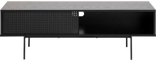 TV Table Loughborough | size: Length: 40cm, Width: 140cm, Height: 44.5cm | color: Black | image: 1 | variant: 1005540