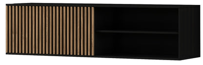 TV Table Meorati 1 | size: Length: 40cm, Width: 150cm, Height: 40cm | color: Black | image: 0 | variant: 1017070
