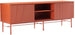 TV Table Milton | size: Length: 40cm, Width: 150cm, Height: 55cm | color: Red | image: 1 | variant: 1001466