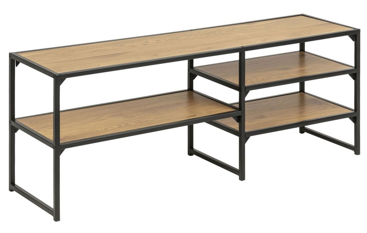 TV Table Seaford 2 | size: Length: 33cm, Width: 120cm, Height: 46cm | color: Oak | image: 0 | variant: 1011865