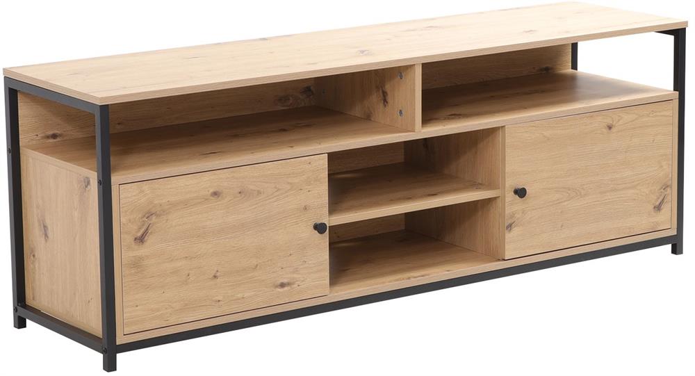 TV Table Study 1 | size: Length: 40cm, Width: 150cm, Height: 54cm | color: Oak | image: 1 | variant: 1017045