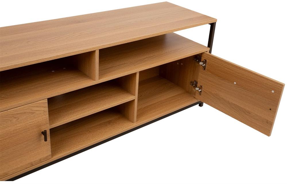 TV Table Study 1 | size: Length: 40cm, Width: 150cm, Height: 54cm | color: Oak | image: 3 | variant: 1017045