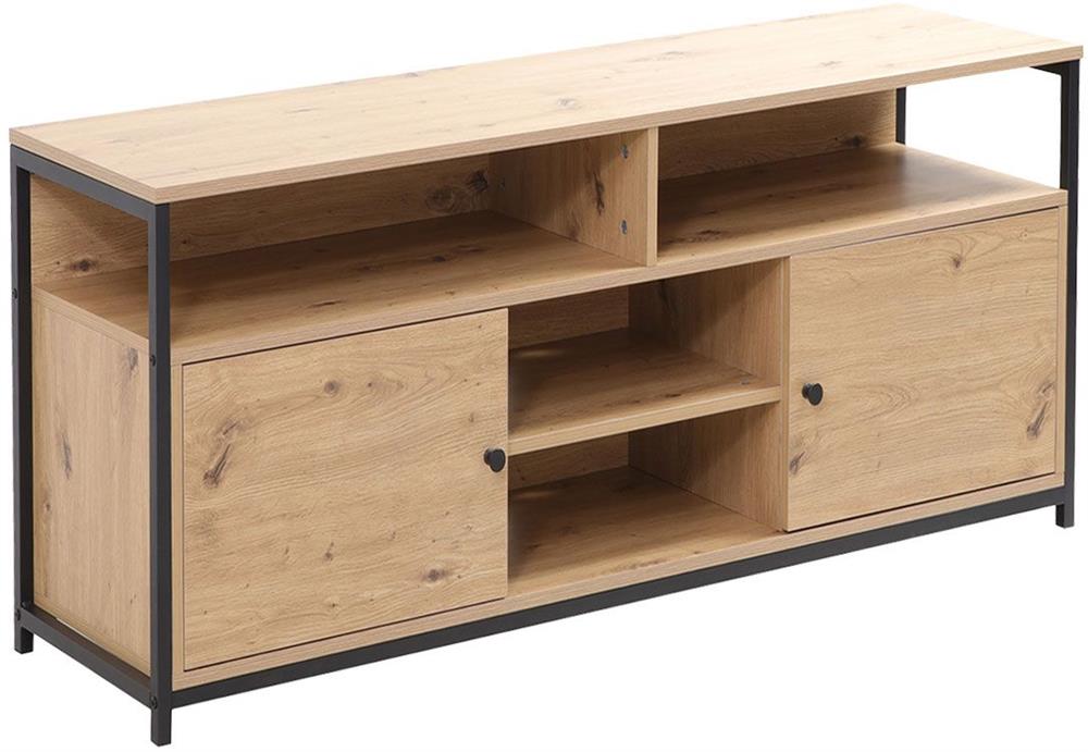 TV Table Study | size: Length: 40cm, Width: 120cm, Height: 54cm | color: Oak | image: 1 | variant: 1017044