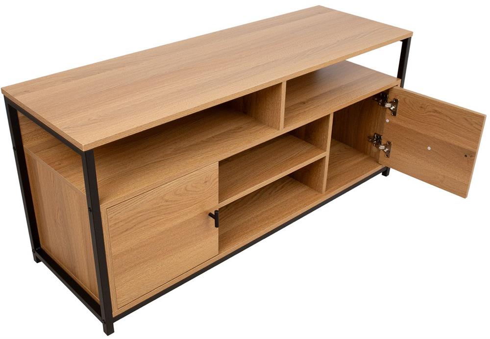 TV Table Study | size: Length: 40cm, Width: 120cm, Height: 54cm | color: Oak | image: 2 | variant: 1017044