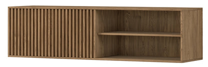 TV Table West Abercynon 1 | size: Length: 40cm, Width: 40cm, Height: 150cm | color: Oak | image: 0 | variant: 1017663