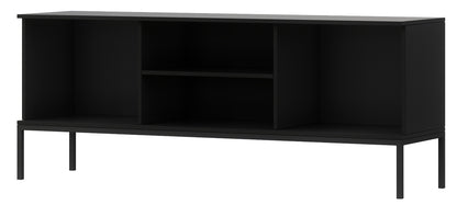 TV Table West Welshpool | size: Length: 40cm, Width: 150cm, Height: 60cm | color: Black | image: 1 | variant: 1017660