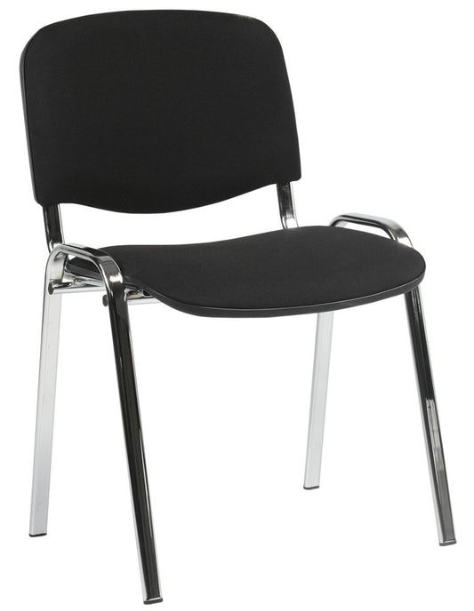 Visitor's Chair East Reykjavik | size: Width: 54cm, Height: 82cm, Depth: 42cm | color: Black | image: 0 | variant: 1005910