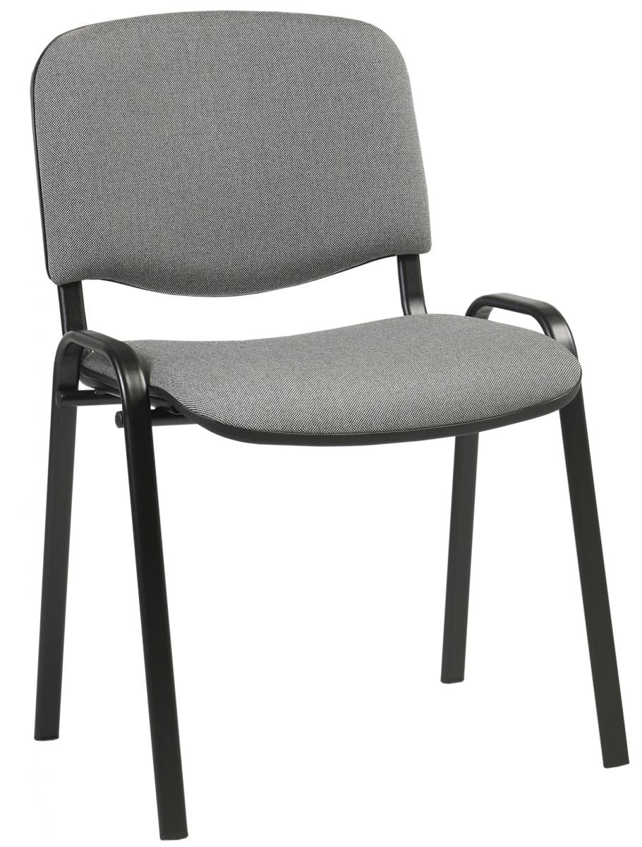 Visitor's Chair Iso 5 | size: Width: 54cm, Height: 82cm, Depth: 42cm | color: Gray | image: 0 | variant: 1012524