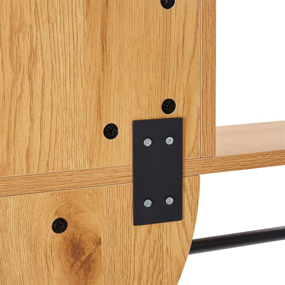 Wall Mirror Aalborg | color: Oak | image: 7 | variant: 1017734