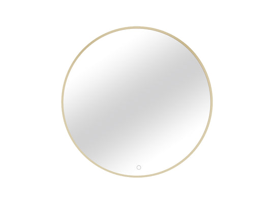 Wall Mirror West Barmouth | color: Golden | image: 1 | variant: 1017675