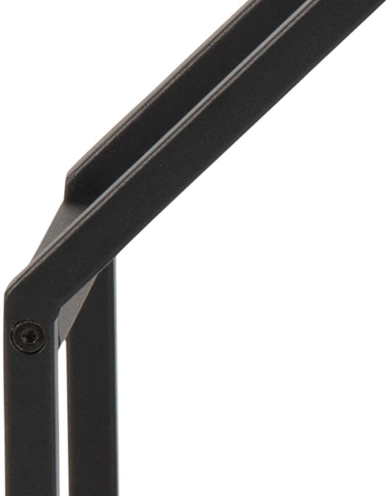 Wall Shelf Aberystwyth | size: Width: 77cm, Height: 77cm, Depth: 20cm | color: Black/Oak | image: 6 | variant: 1006099