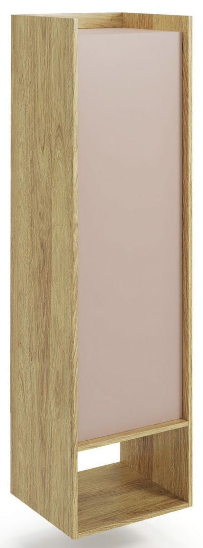 Wall Shelf Espoo | size: Width: 50cm, Height: 179cm, Depth: 41cm | color: Beige/Oak | image: 1 | variant: 1002044