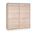 Wardrobe Copenhagen | size: Width: 153cm, Height: 210cm, Depth: 58cm | color: Oak | image: 1 | variant: 1001951
