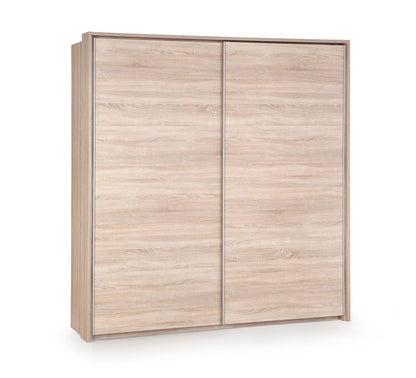 Wardrobe Lima 2 | size: Width: 153cm, Height: 210cm, Depth: 58cm | color: Oak | image: 1 | variant: 1000306