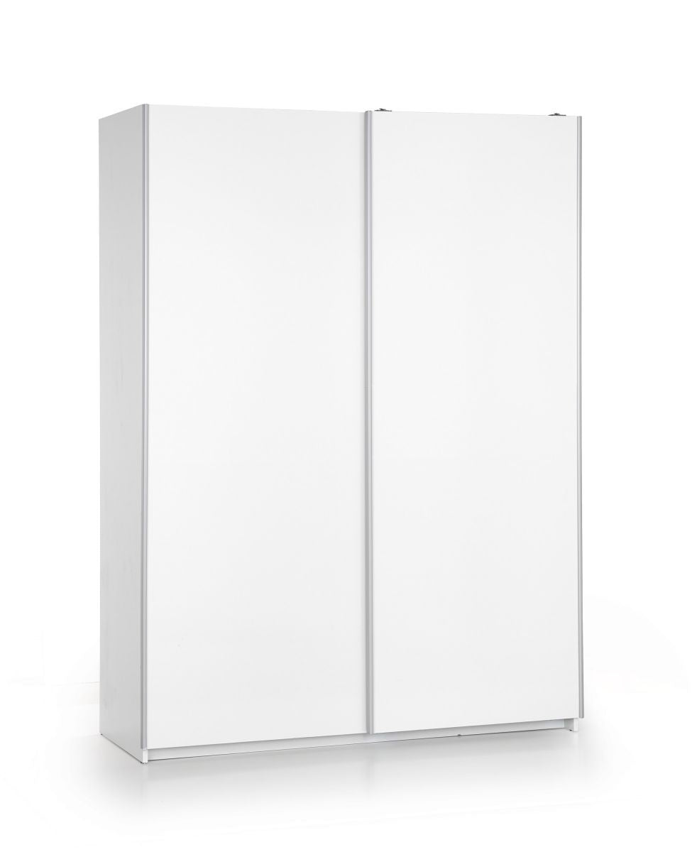 Wardrobe Lima 2 | size: Width: 153cm, Height: 210cm, Depth: 58cm | color: White | image: 1 | variant: 1000304