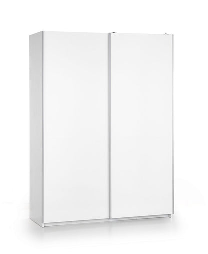 Wardrobe Lima 2 | size: Width: 153cm, Height: 210cm, Depth: 58cm | color: White | image: 1 | variant: 1000304